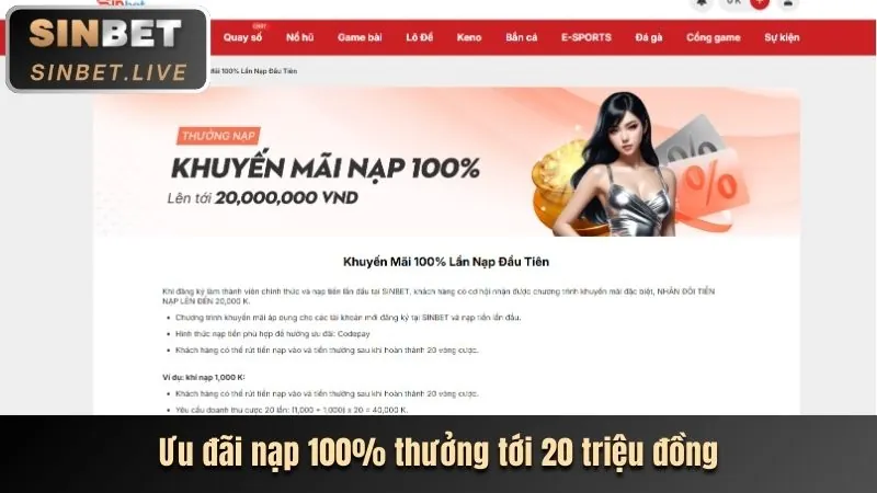 Hình ảnh khuyến mãi thưởng nạp lại cho các lần nạp tiếp theo